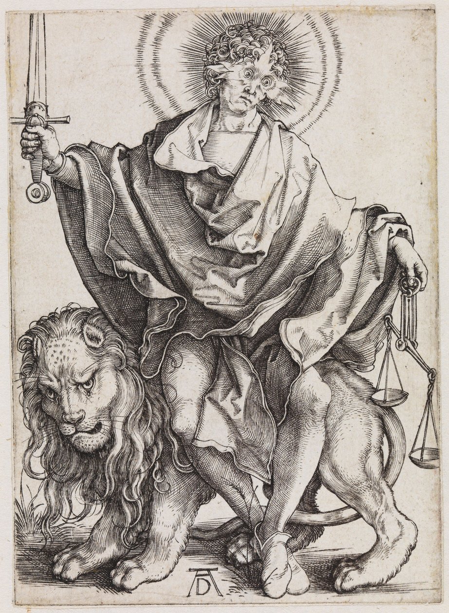 Il Sole della Giustizia (Sol Justitiae) da Albrecht Dürer