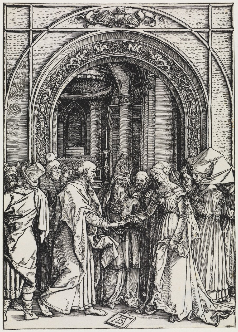 Lo sposalizio della Vergine Maria da Albrecht Dürer
