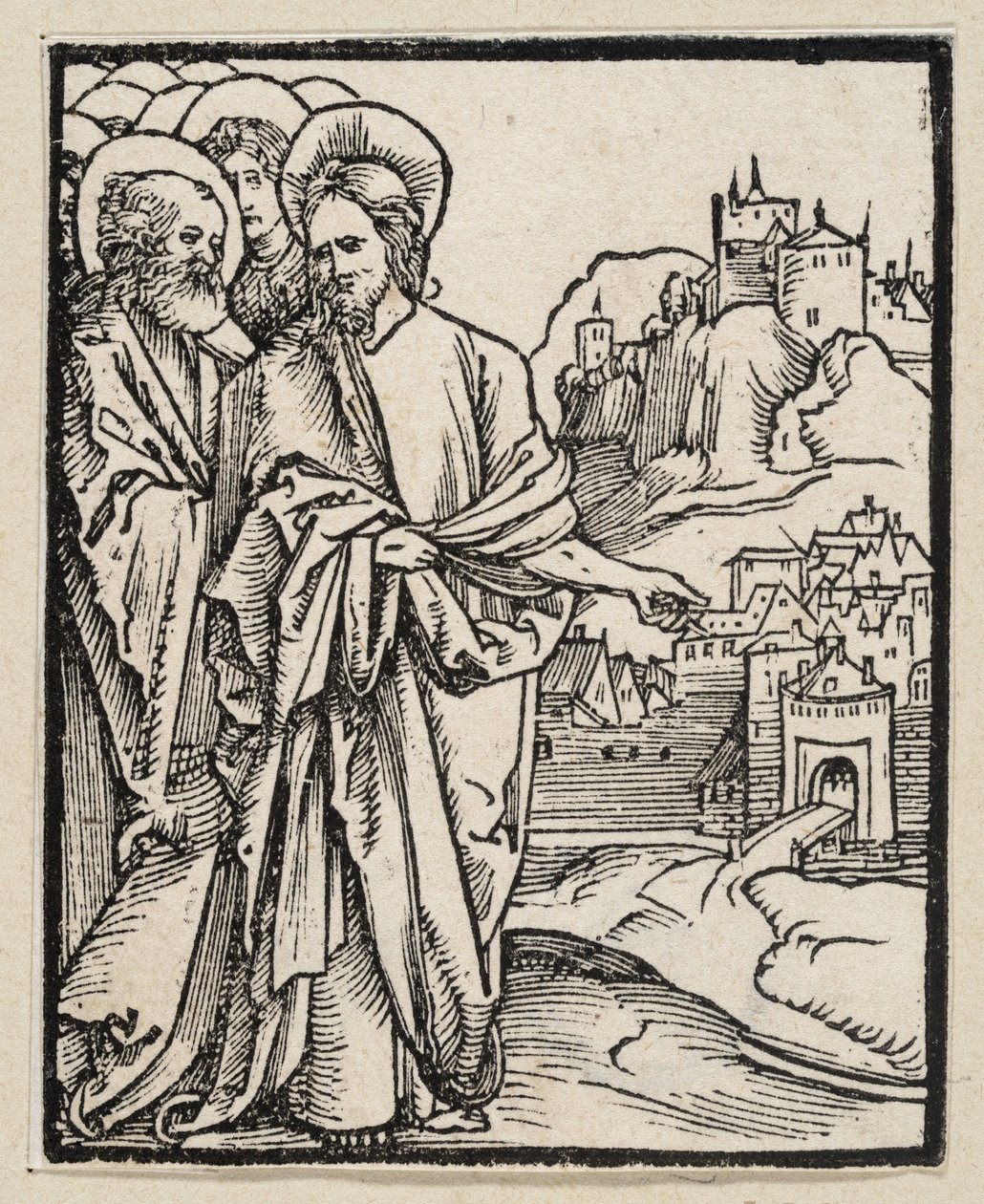 La profezia sulla distruzione di Gerusalemme (da: Postilla, 43 xilografie) da Albrecht Dürer