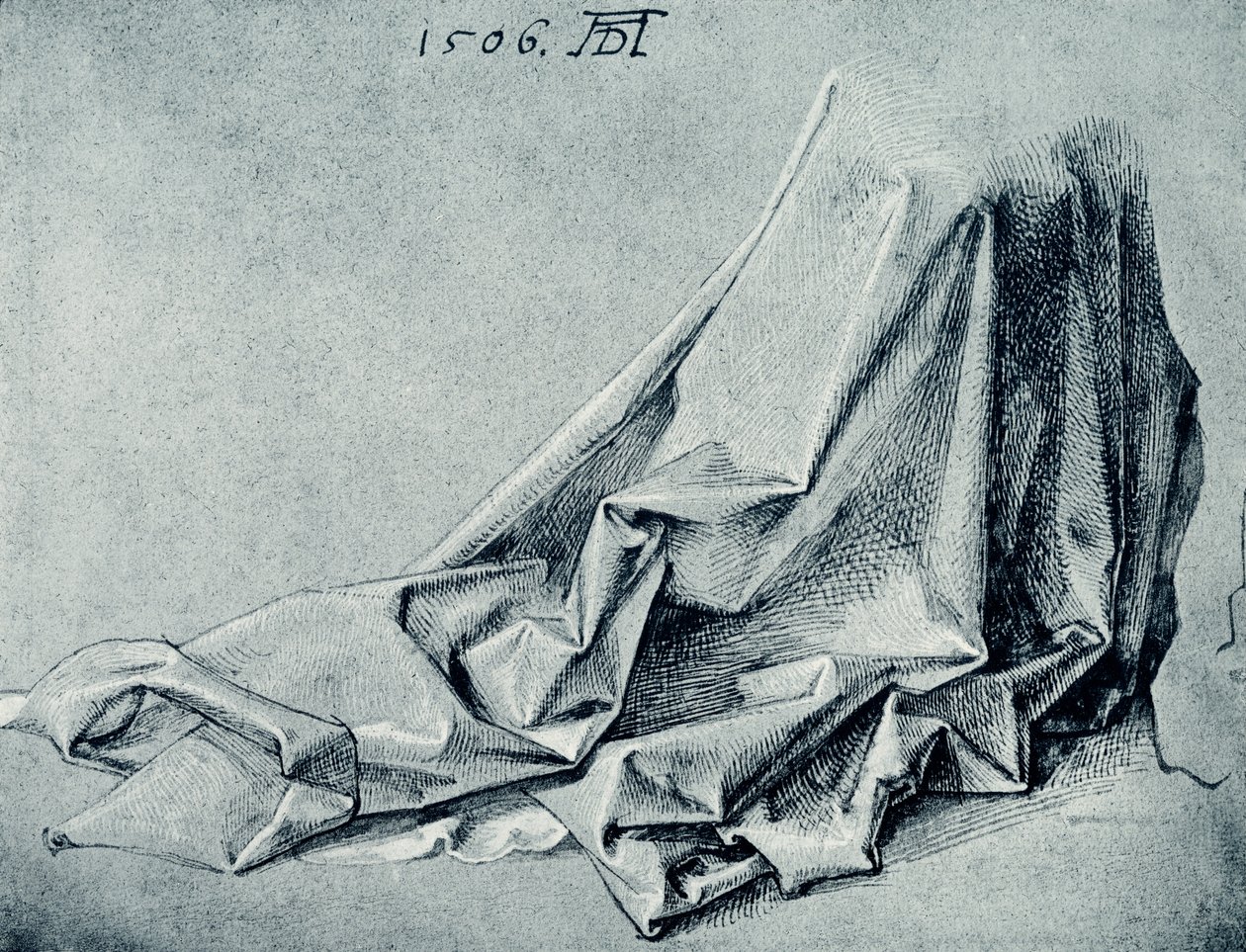 Studio di drappeggio da Albrecht Dürer