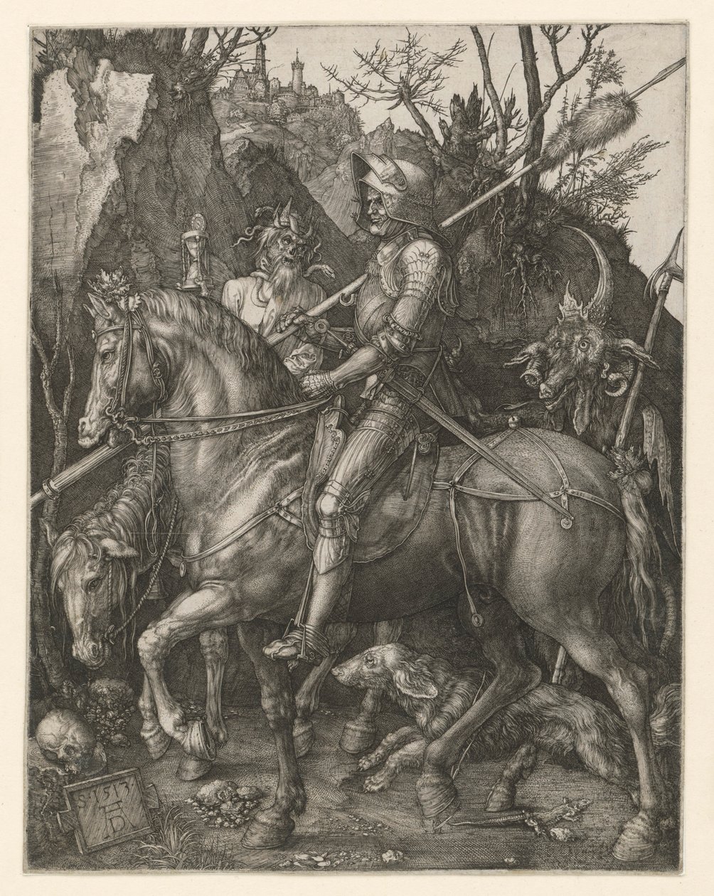 Tre cavalieri da Albrecht Dürer