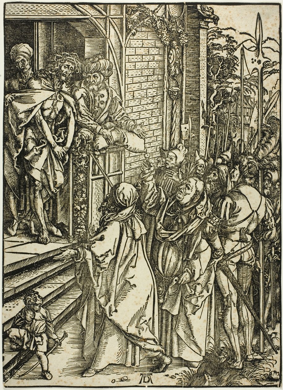 Ecce Homo - La presentazione di Cristo, dalla Grande Passione da Albrecht Dürer