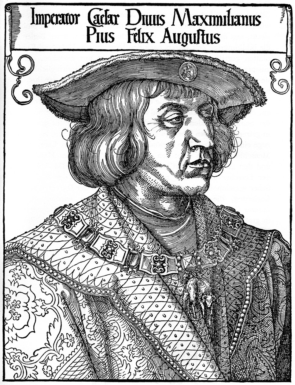 Imperatore Massimiliano I da Albrecht Dürer
