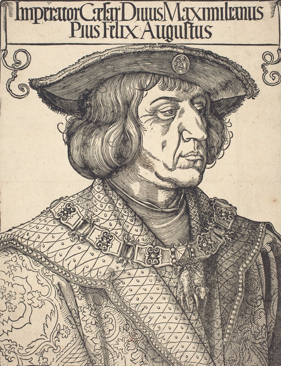 Imperatore Massimiliano I da Albrecht Dürer