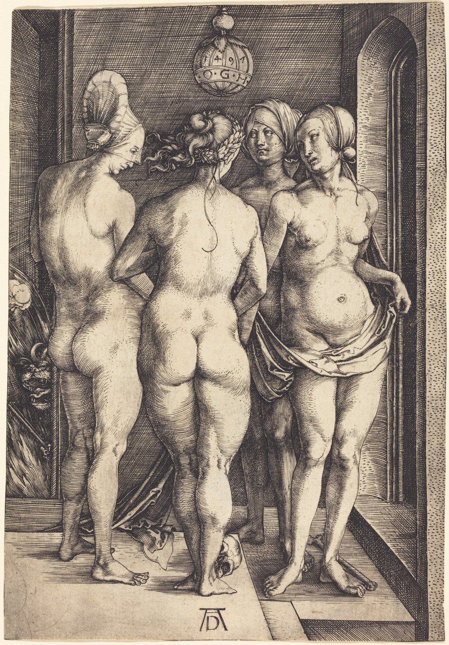 Quattro donne nude da Albrecht Dürer