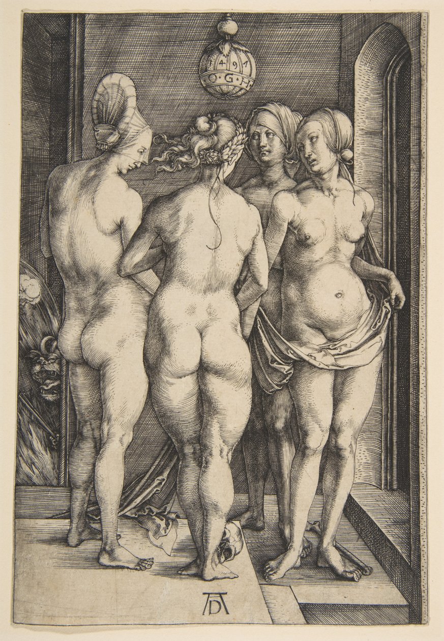 Quattro donne nude da Albrecht Dürer