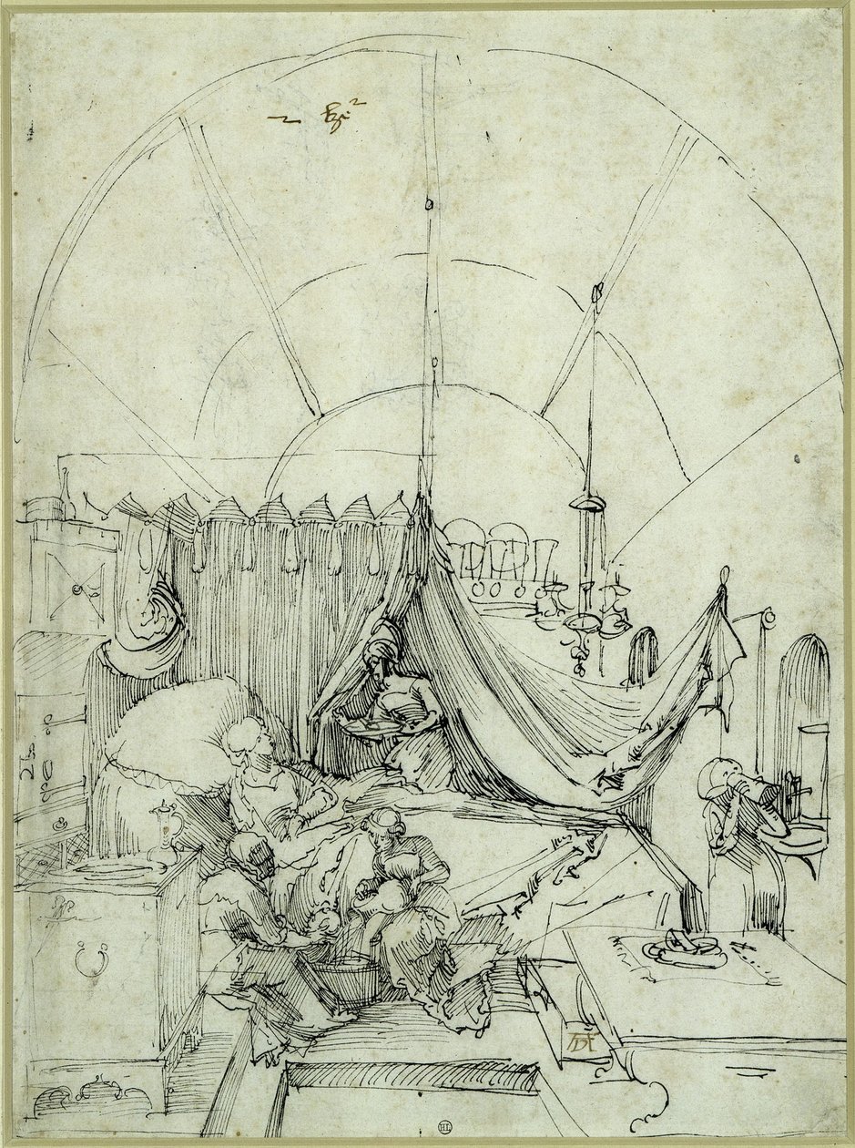 Nascita di Maria da Albrecht Dürer