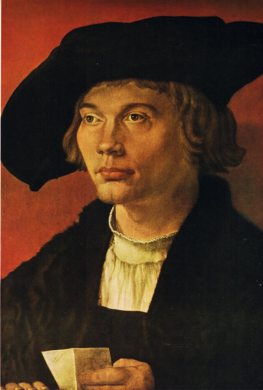 Tedesco: Bernhard von Reesen Ritratto di Bernhart von Reesen da Albrecht Dürer