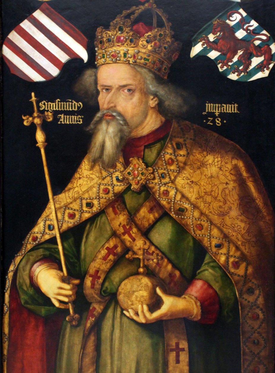 Tedesco: Kaiser Sigismund Imperatore Sigismund (1368-1437) da Albrecht Dürer