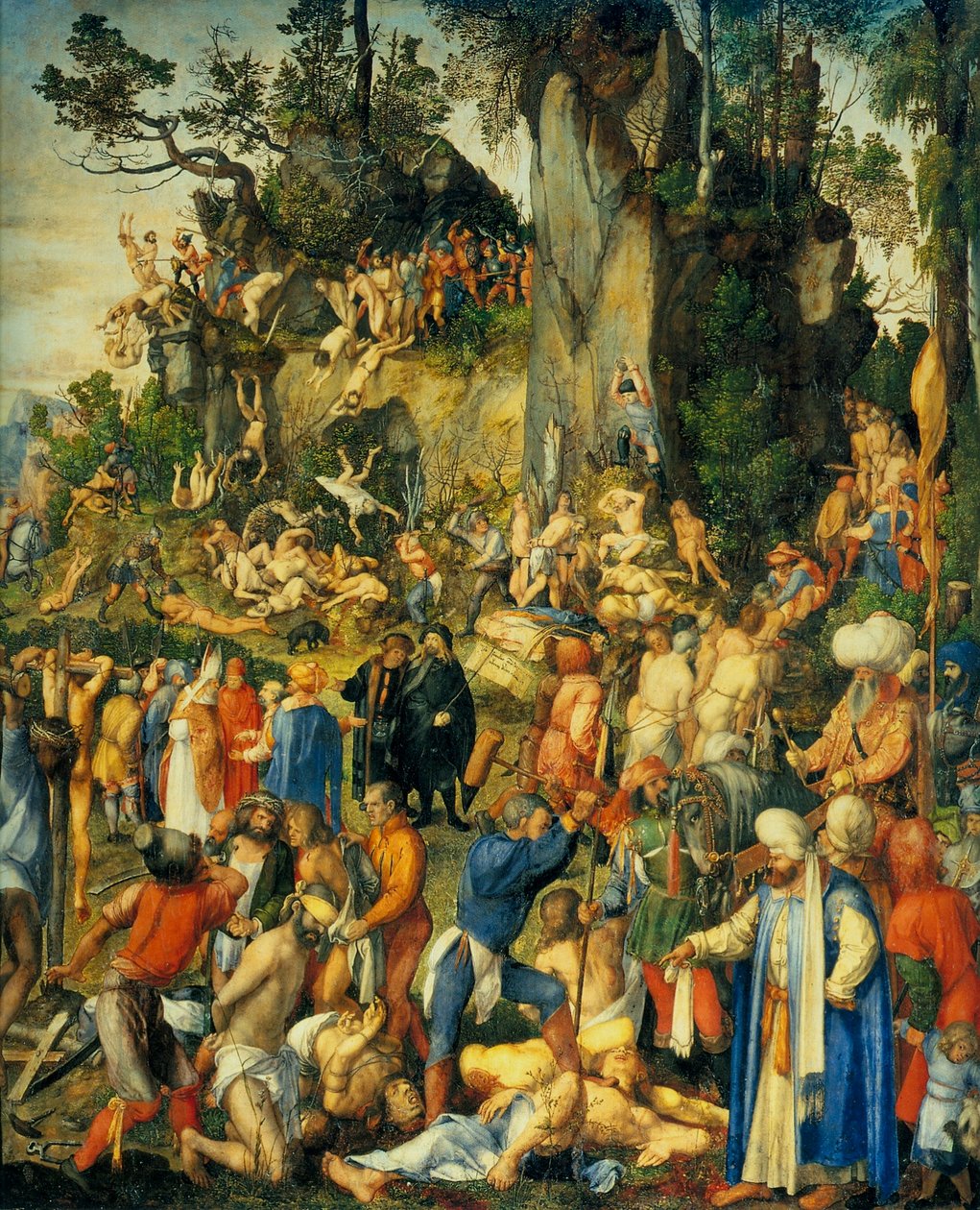 Tedesco: Marter der zehntausend Christen Martirio dei Diecimila da Albrecht Dürer