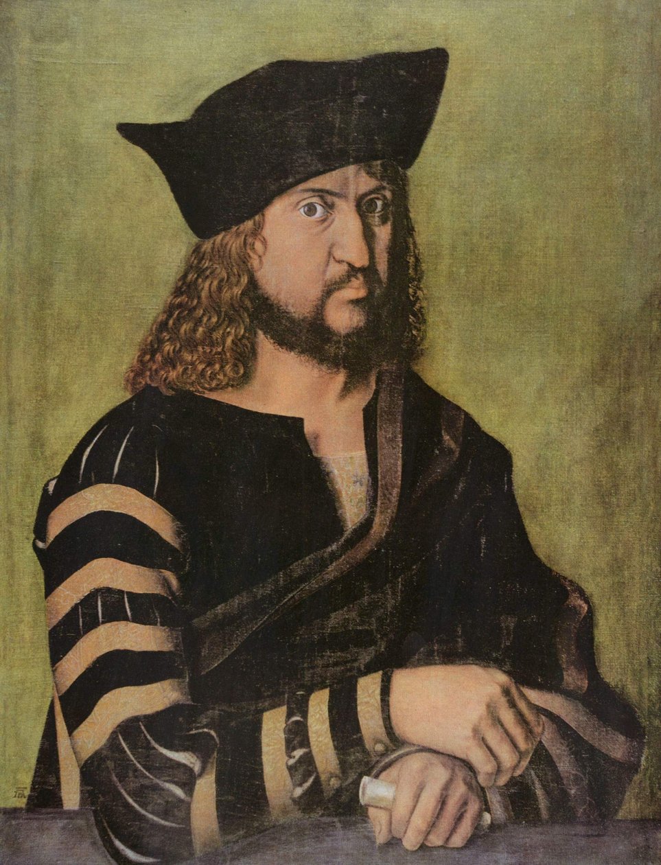 Tedesco: Ritratto di Federico il Saggio, Elettore di Sassonia Ritratto di Federico III di Sassonia da Albrecht Dürer