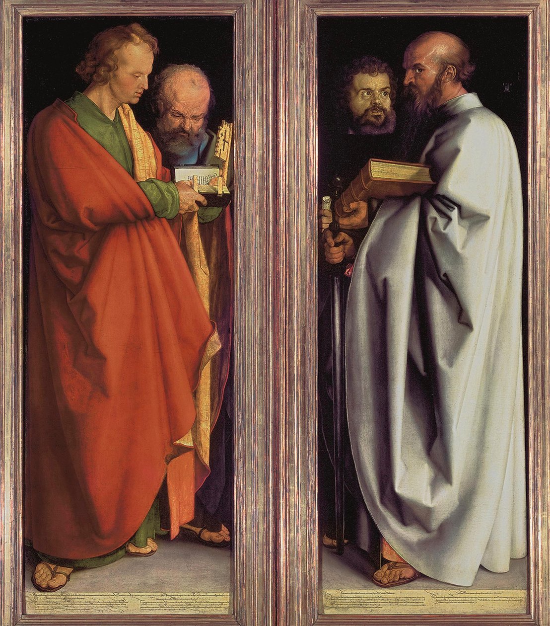 Tedesco: Vier Apostel I quattro apostoli da Albrecht Dürer