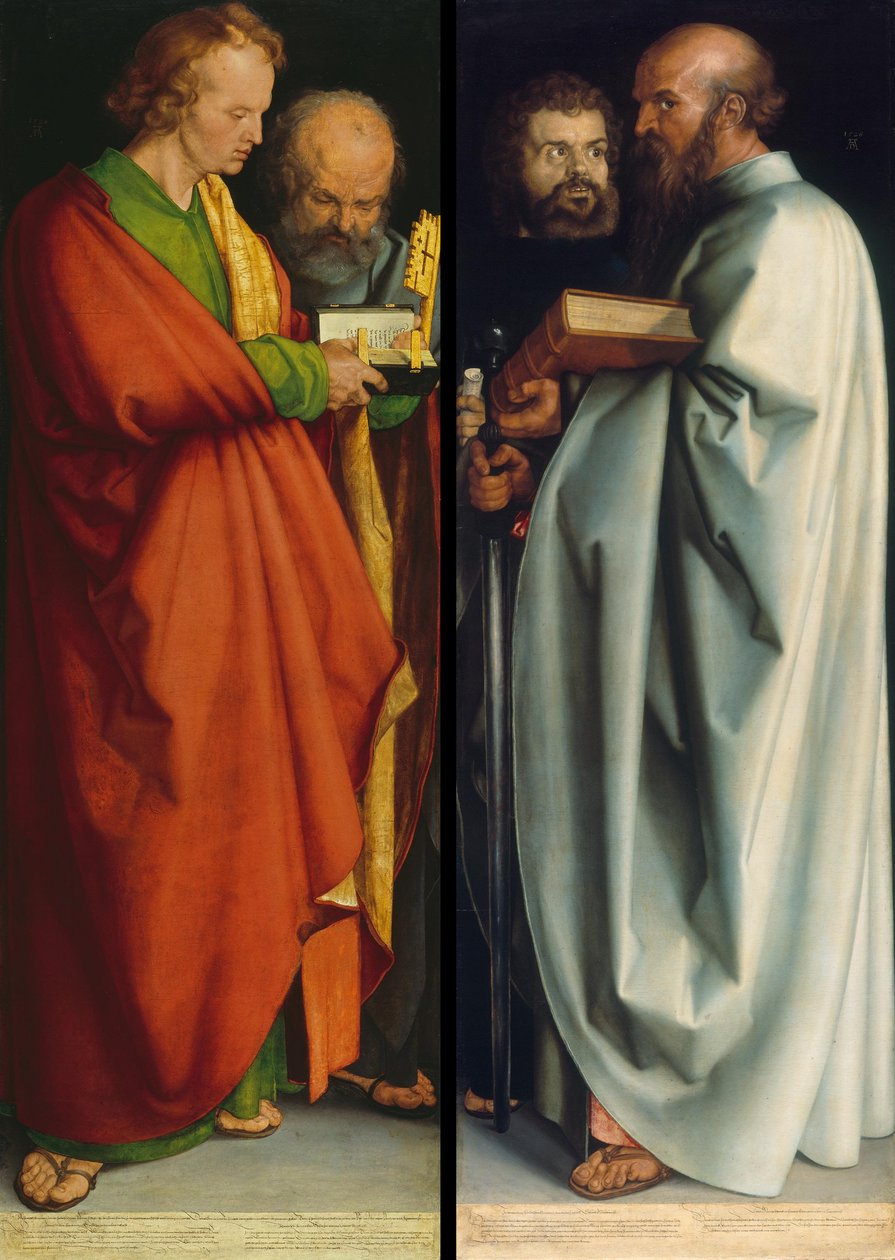 Tedesco: Vier Apostel I quattro apostoli da Albrecht Dürer