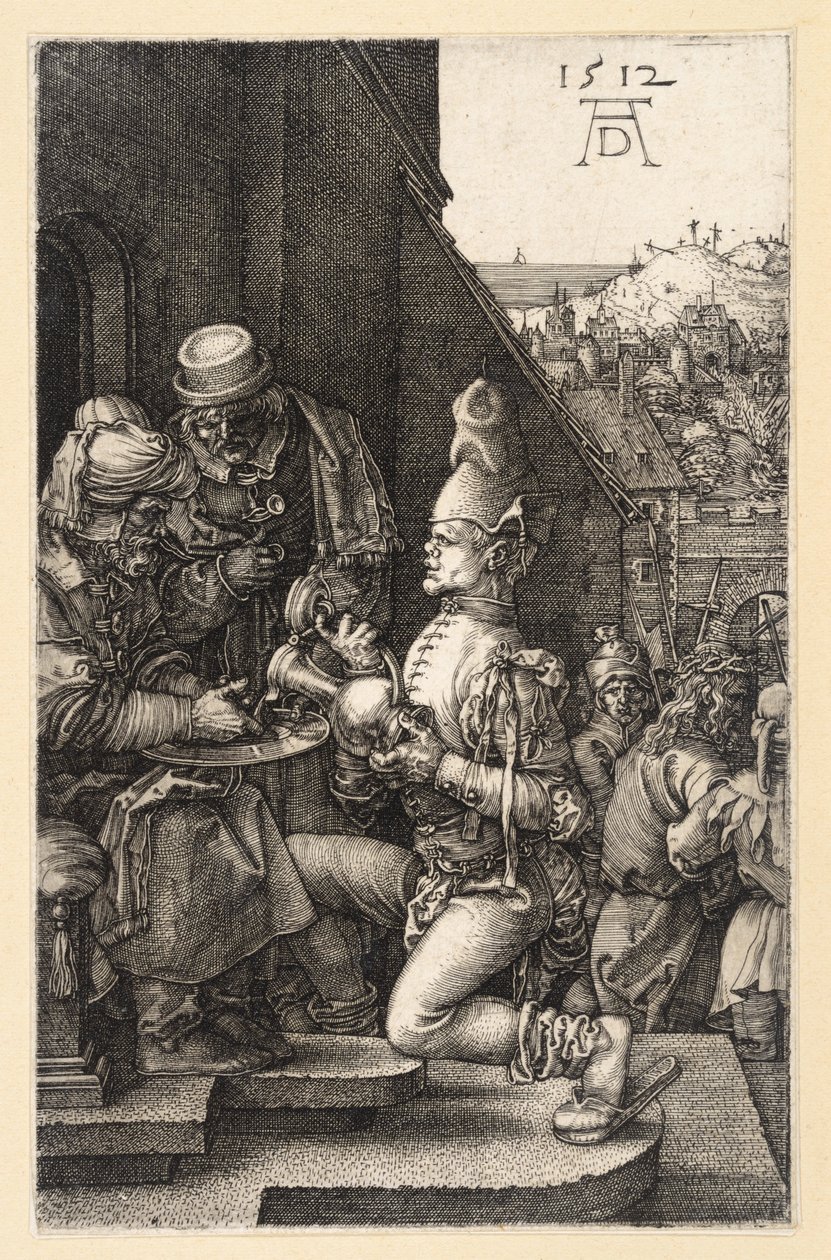 Pilato si lava le mani (Passione incisa) da Albrecht Dürer