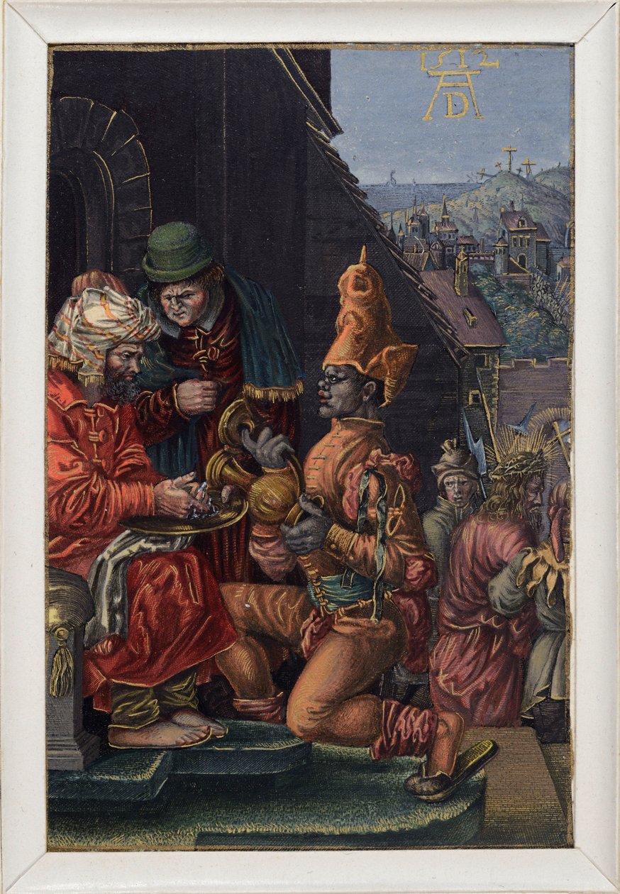 Il lavaggio delle mani di Pilato da Albrecht Dürer