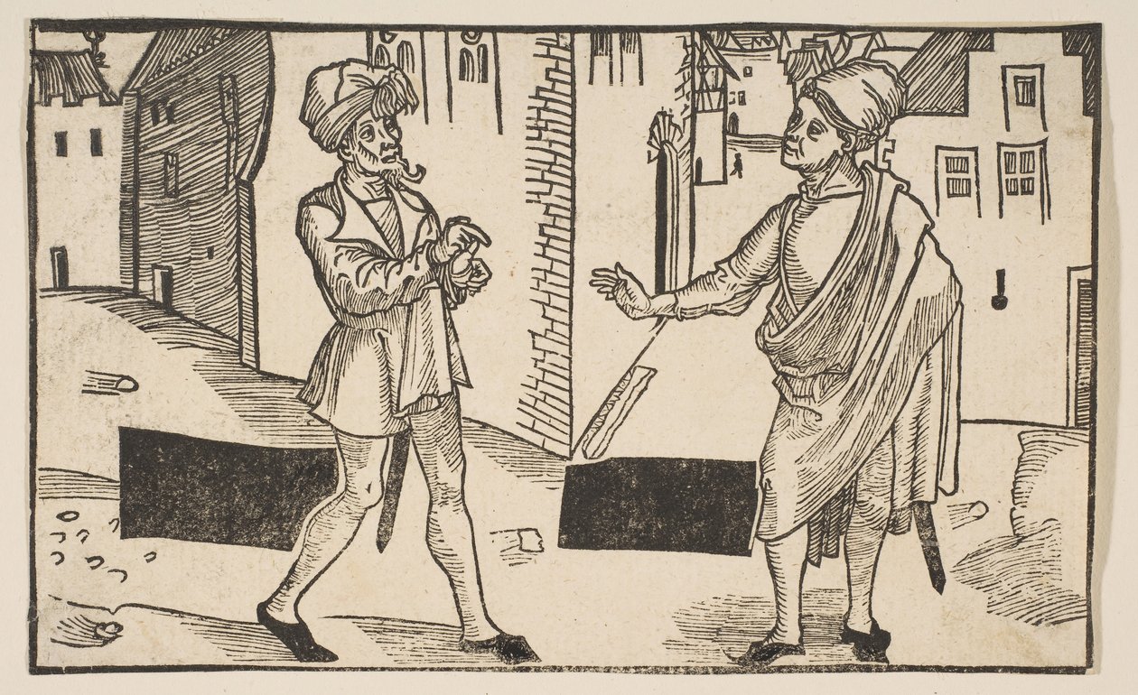 Hecyra, da La Commedia di Terenzio da Albrecht Dürer