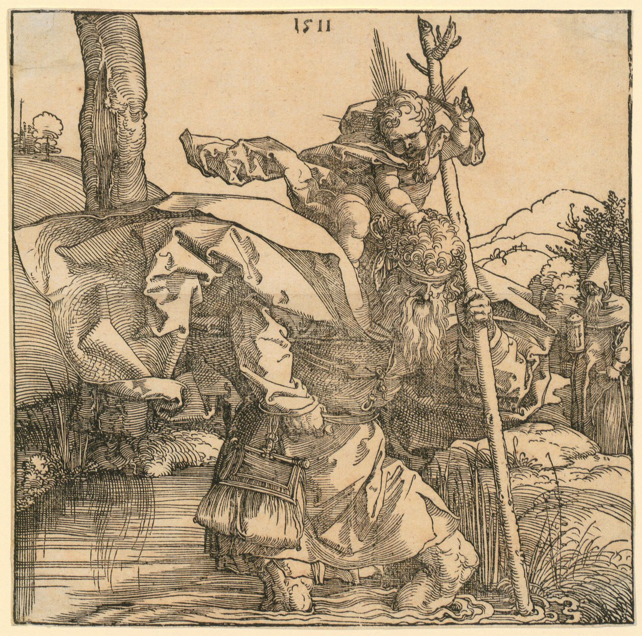 La Sacra Famiglia con Gioacchino e Anna sotto l