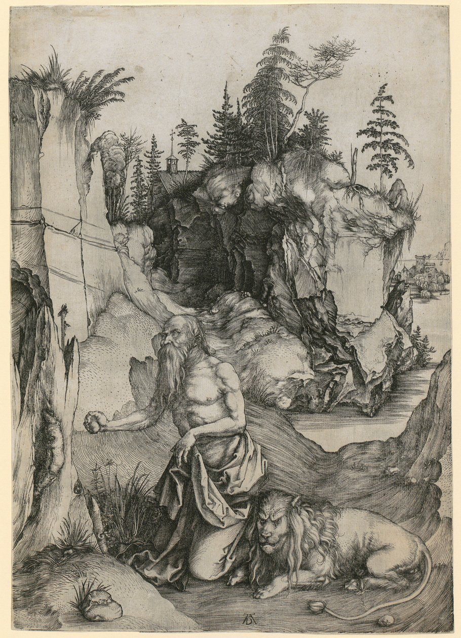 San Girolamo nel deserto da Albrecht Dürer