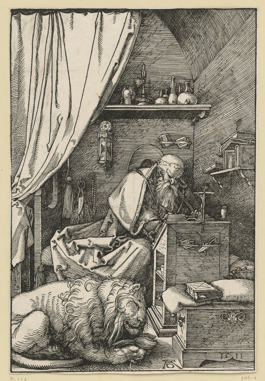 San Girolamo nella sua cella da Albrecht Dürer