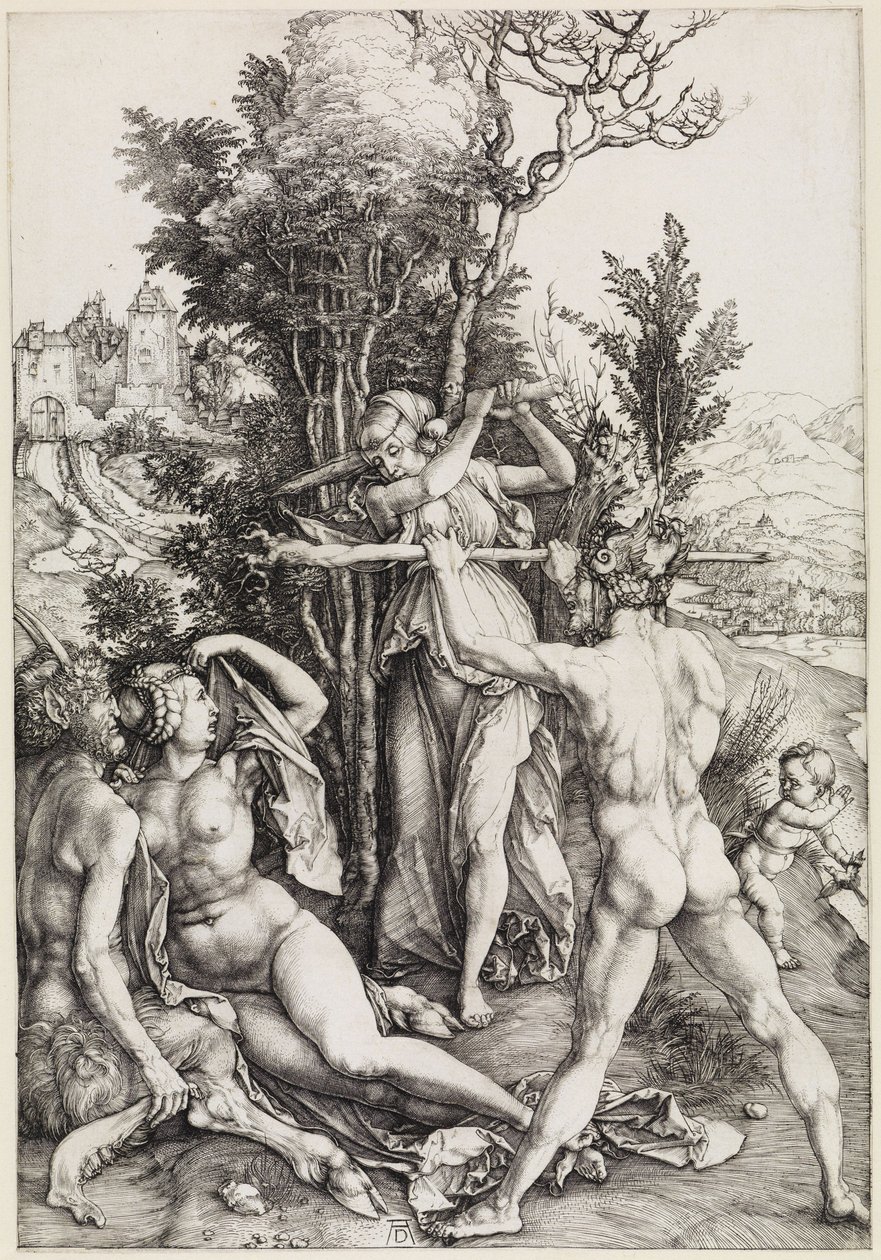 Ercole al bivio (La gelosia) da Albrecht Dürer