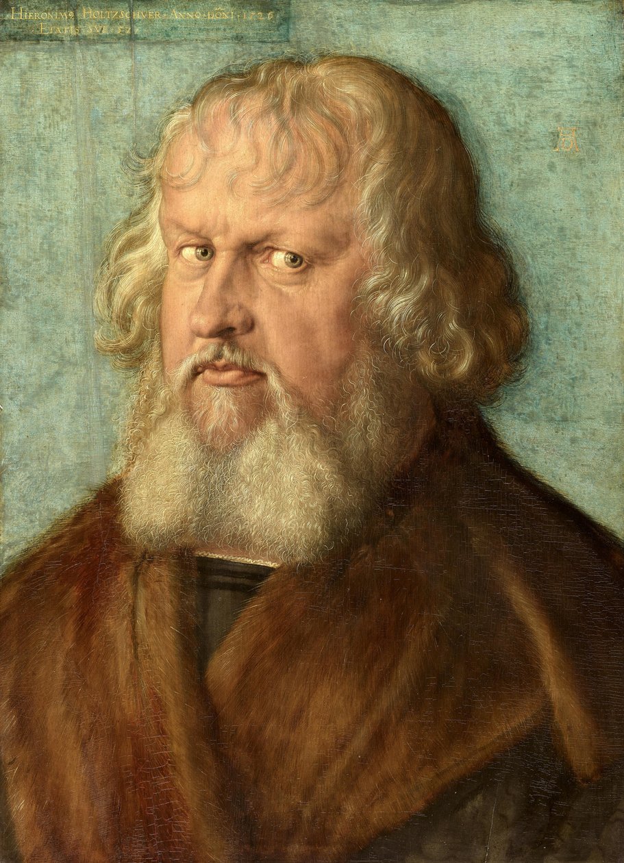 Hieronymus Holzschuher (1469-1529) con coperchio da Albrecht Dürer