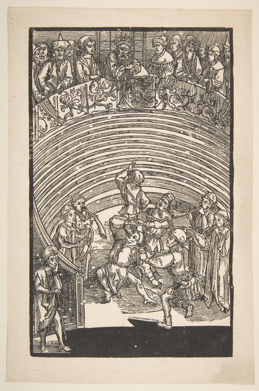 Illustrazione da La Commedia di Terenzio, ristampa del XIX secolo da Albrecht Dürer