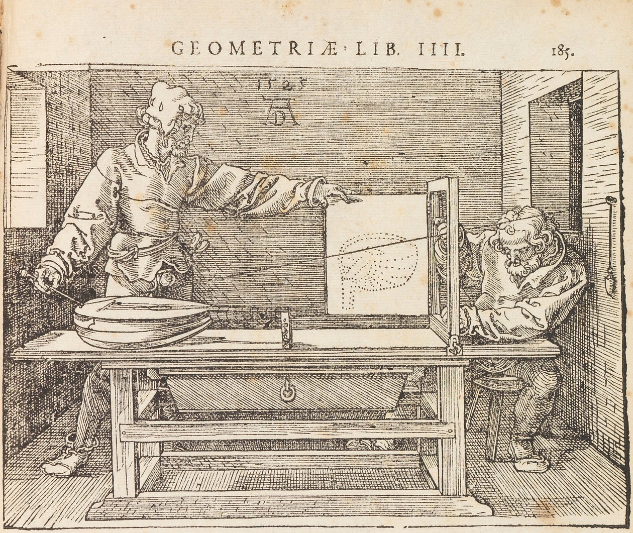 Institutionum geometricarum libri quatuor da Albrecht Dürer
