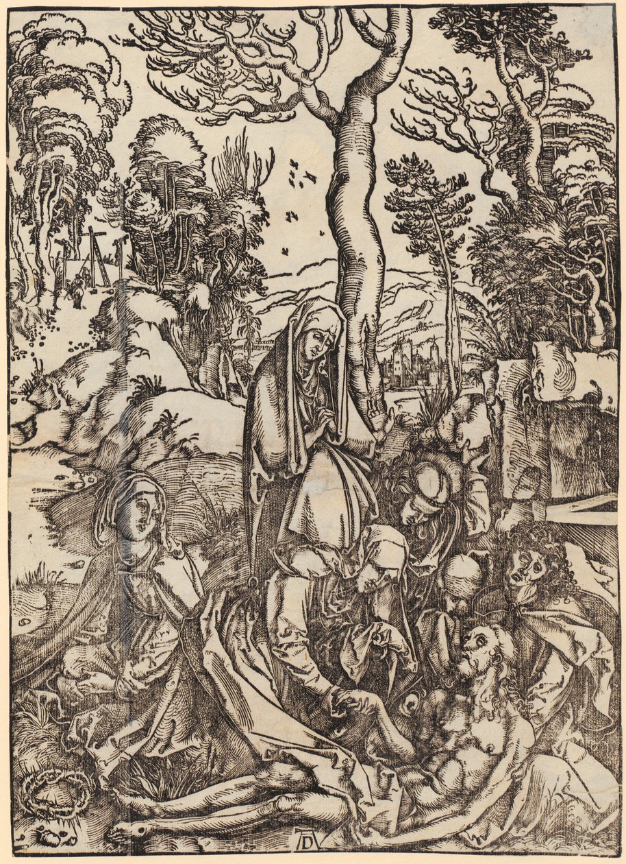 Giovanni davanti a Dio Padre e agli anziani, figura II, foglio 4 della serie «L