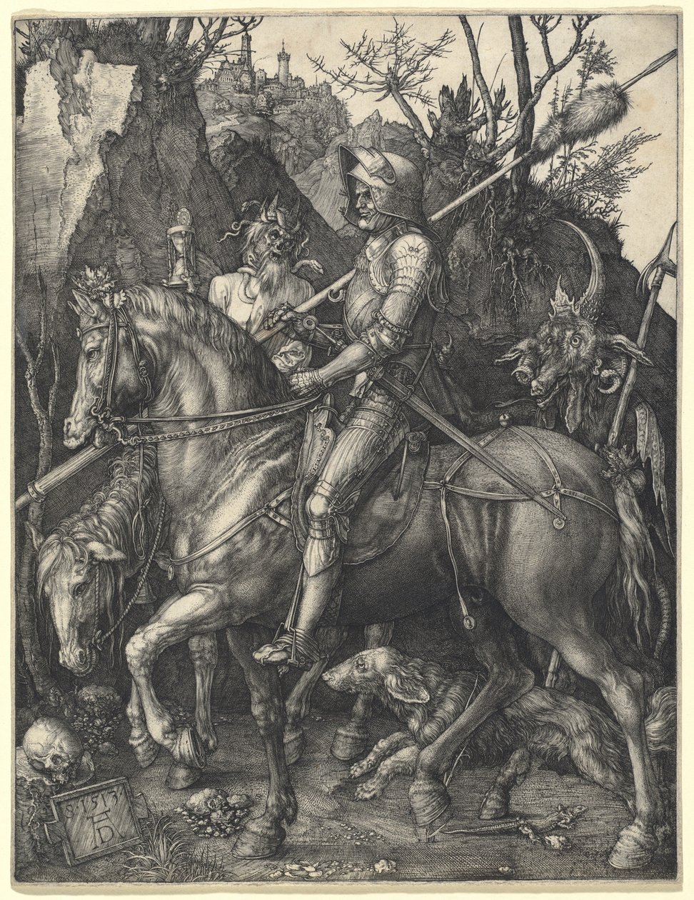 Cavaliere, Morte e Diavolo da Albrecht Dürer