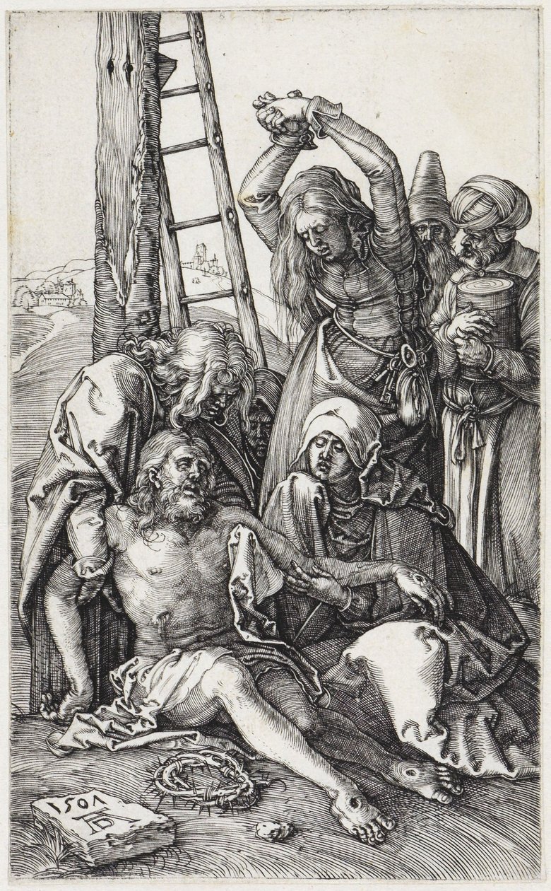 Deposizione dalla croce e compianto di Cristo da Albrecht Dürer