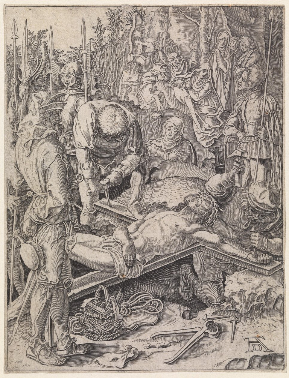 Crocifissione di Cristo da Albrecht Dürer