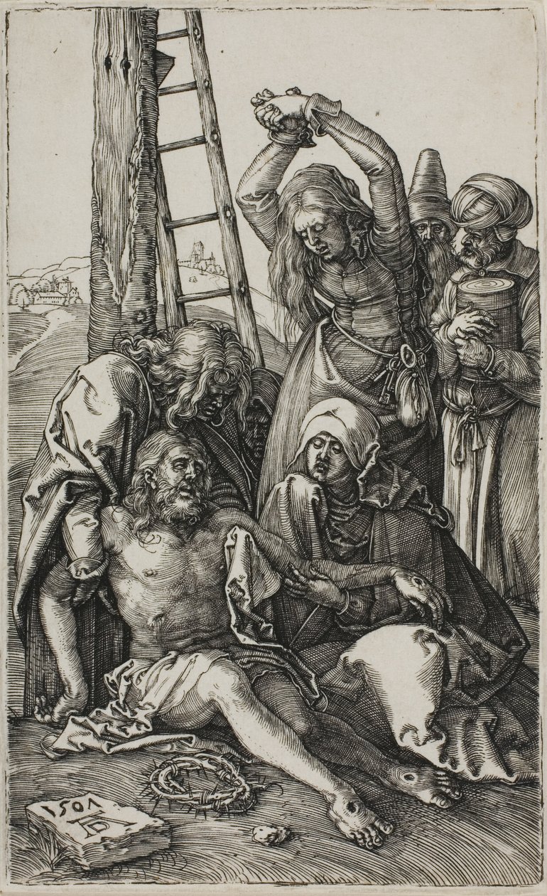 Lamentazione di Cristo, dalla Passione Incisa da Albrecht Dürer