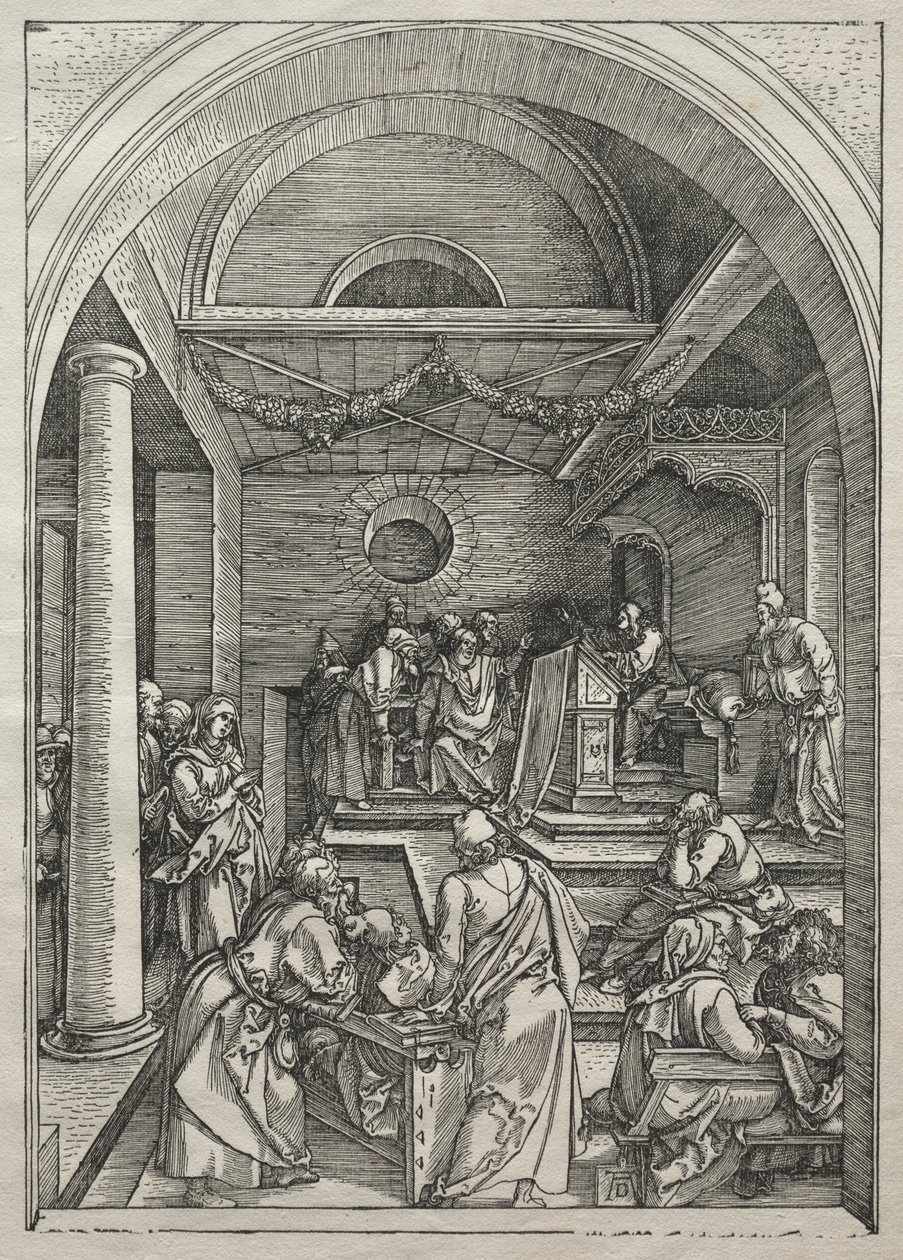 Vita della Vergine: Cristo tra i Dottori da Albrecht Dürer
