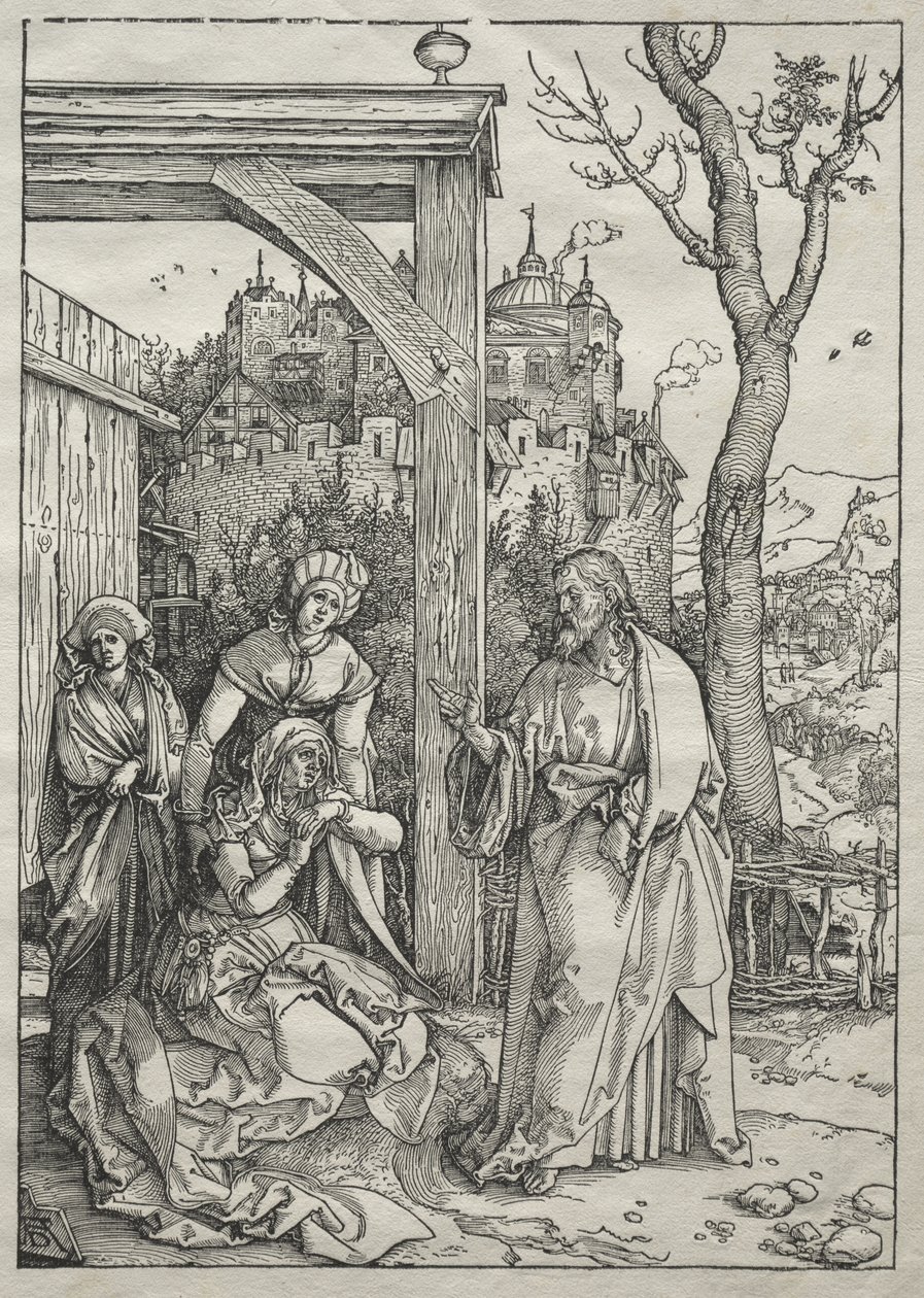 Vita della Vergine: Cristo che si congeda dalla Madre da Albrecht Dürer