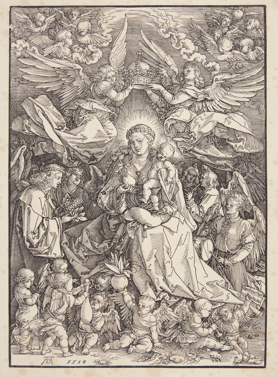 Madonna Regina degli angeli da Albrecht Dürer