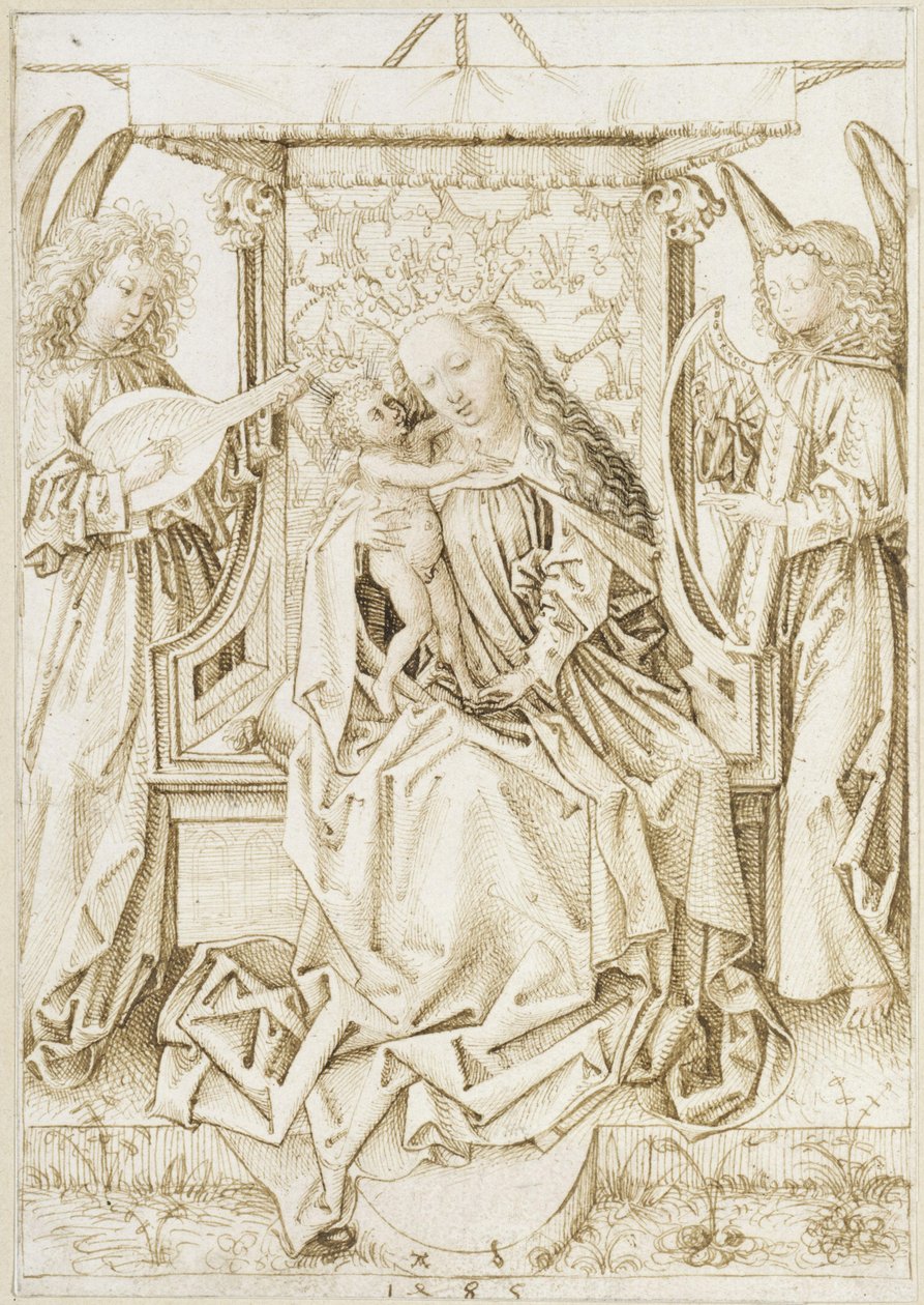 Madonna con angeli musicanti da Albrecht Dürer