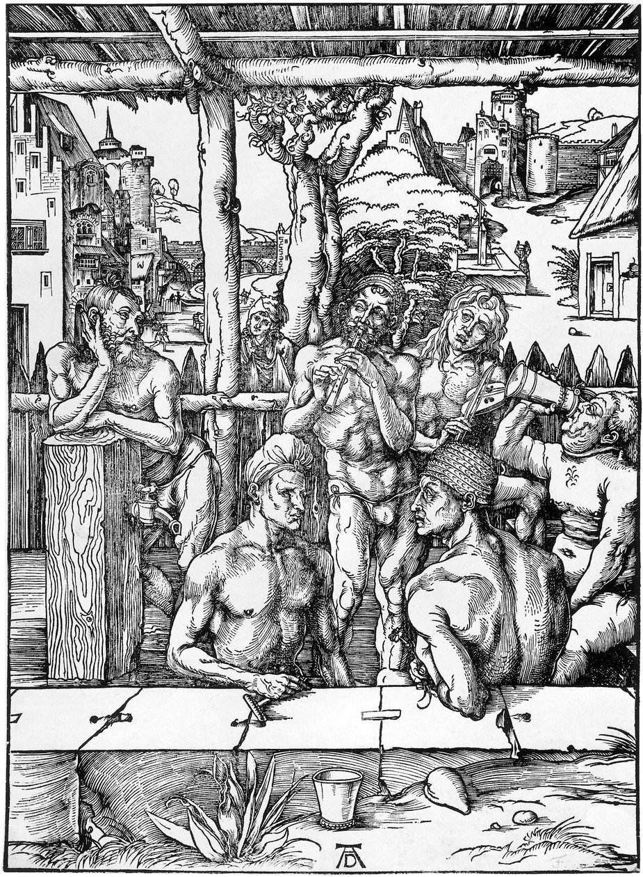 Bagno degli uomini da Albrecht Dürer