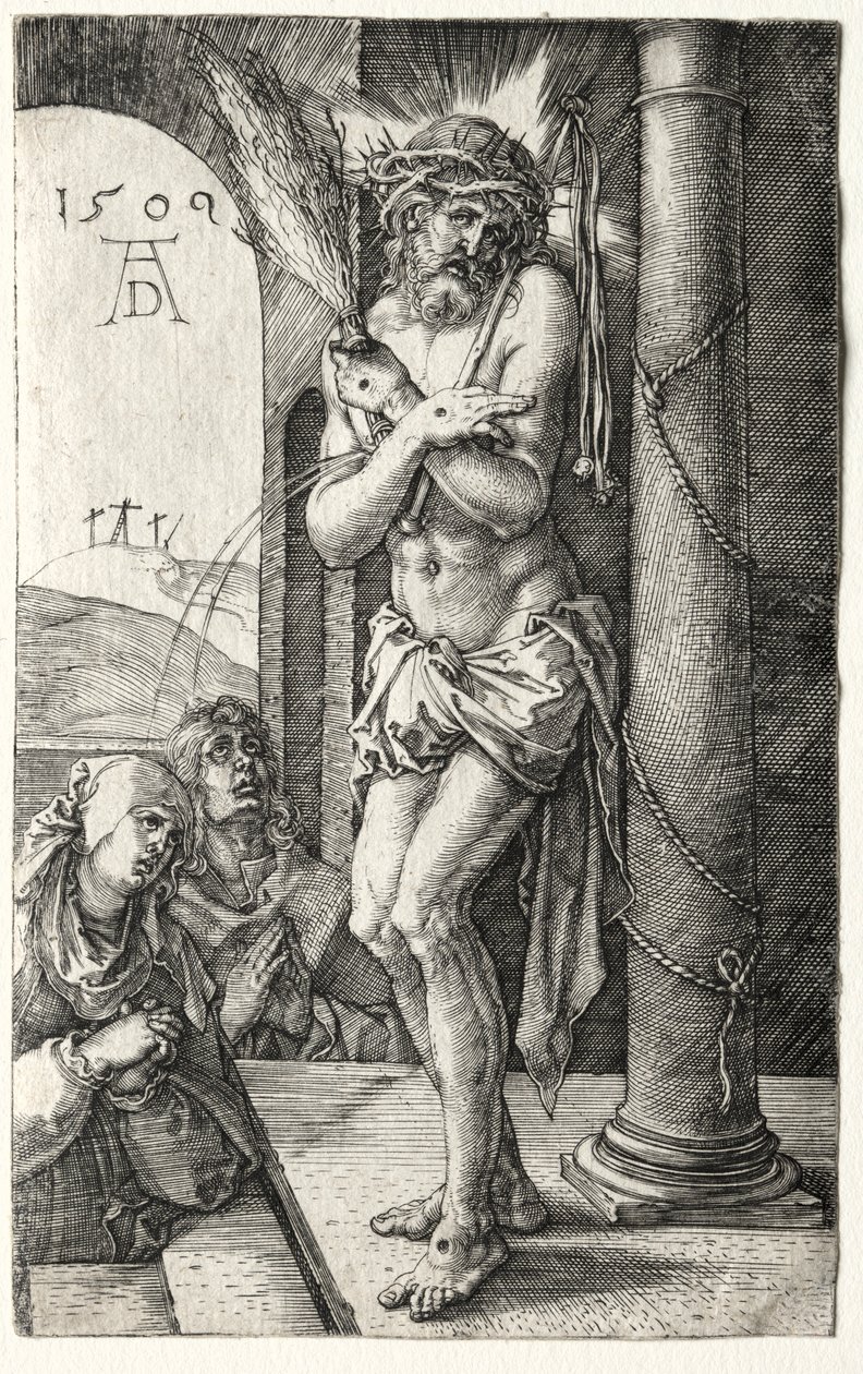 Cristo dolente alla colonna, 1509 da Albrecht Dürer