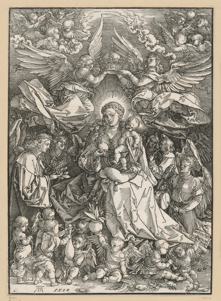 Maria, Regina degli Angeli da Albrecht Dürer