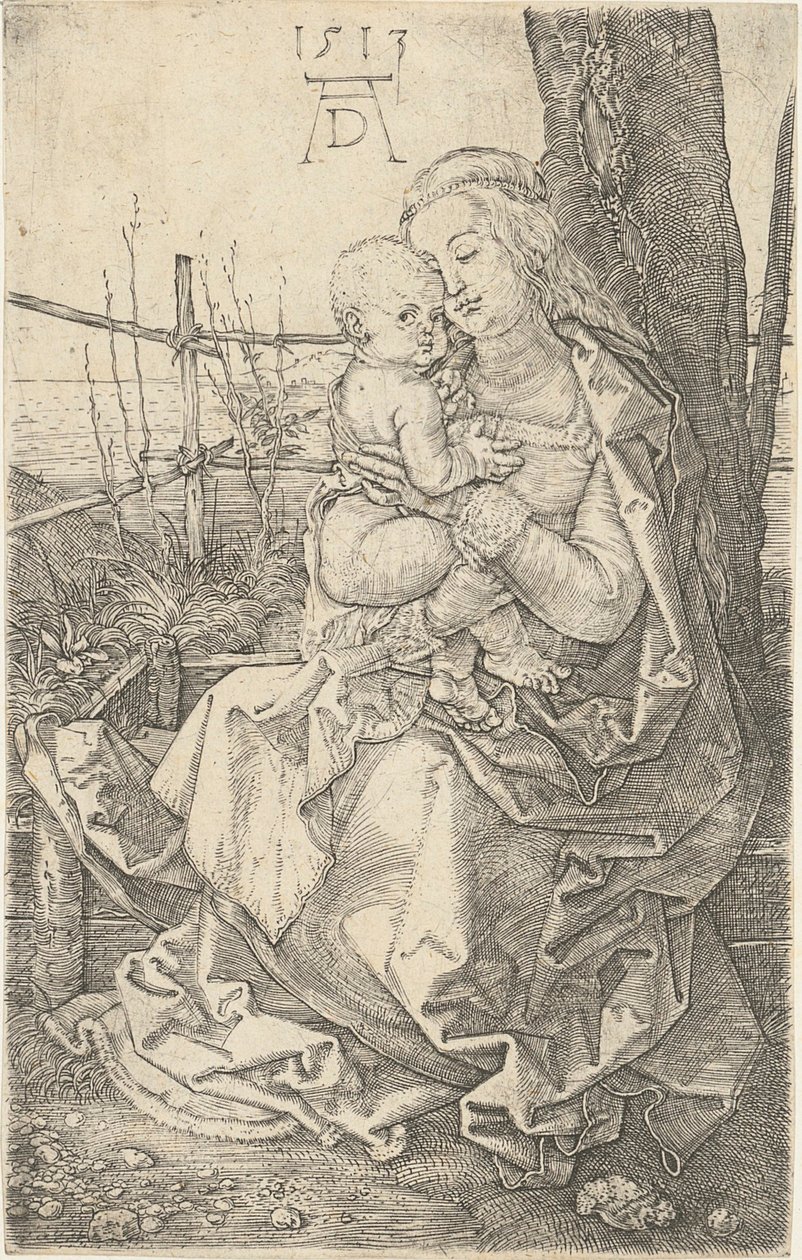 Maria con il Bambino vicino all