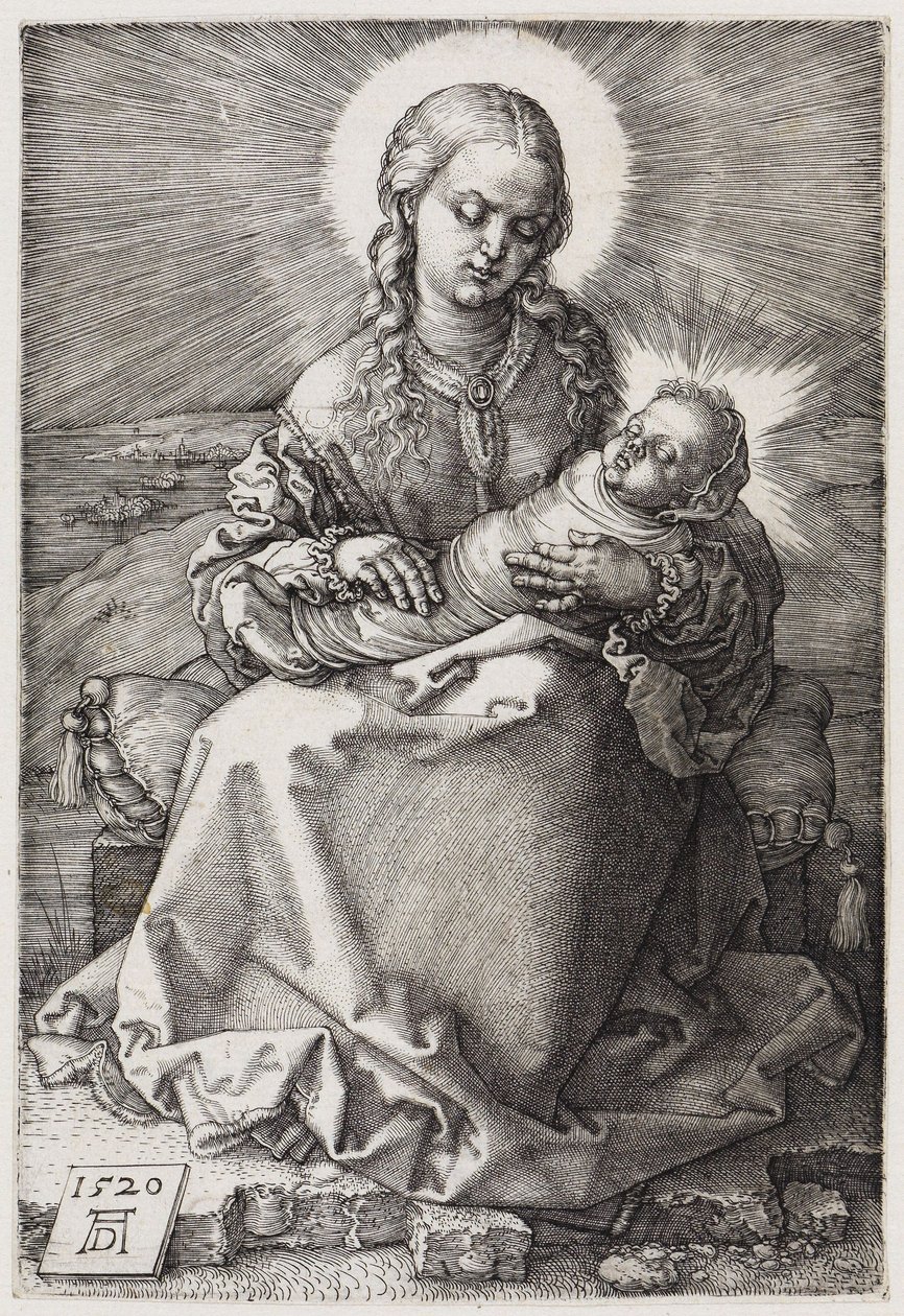 Maria con il Bambino in fasce da Albrecht Dürer
