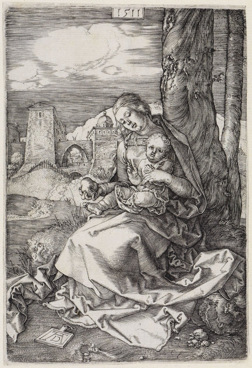 Maria con la pera da Albrecht Dürer