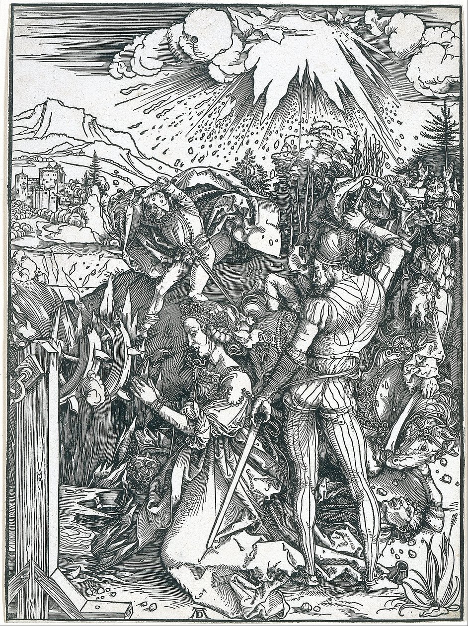 Martirio di Santa Caterina da Albrecht Dürer