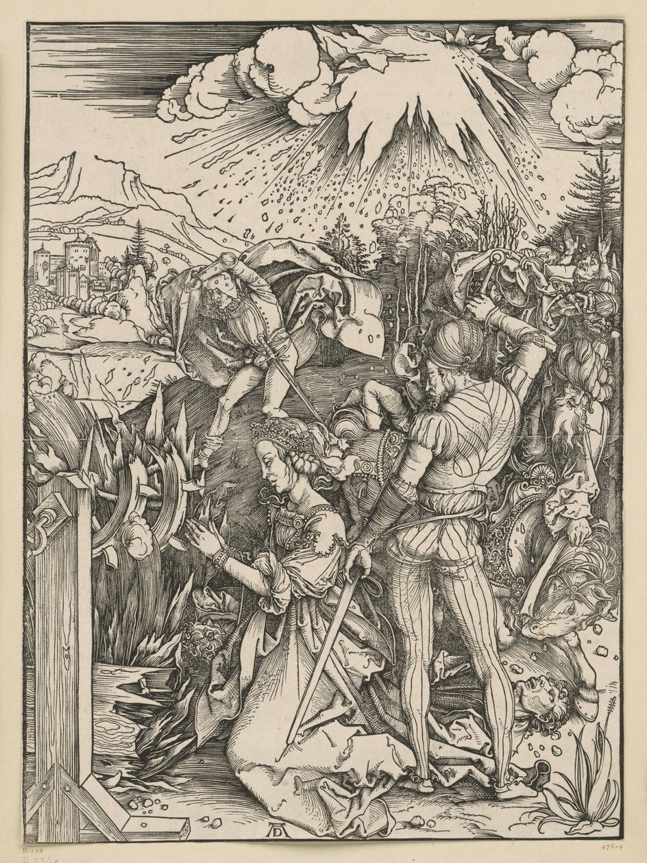 Martirio di santa Caterina da Albrecht Dürer
