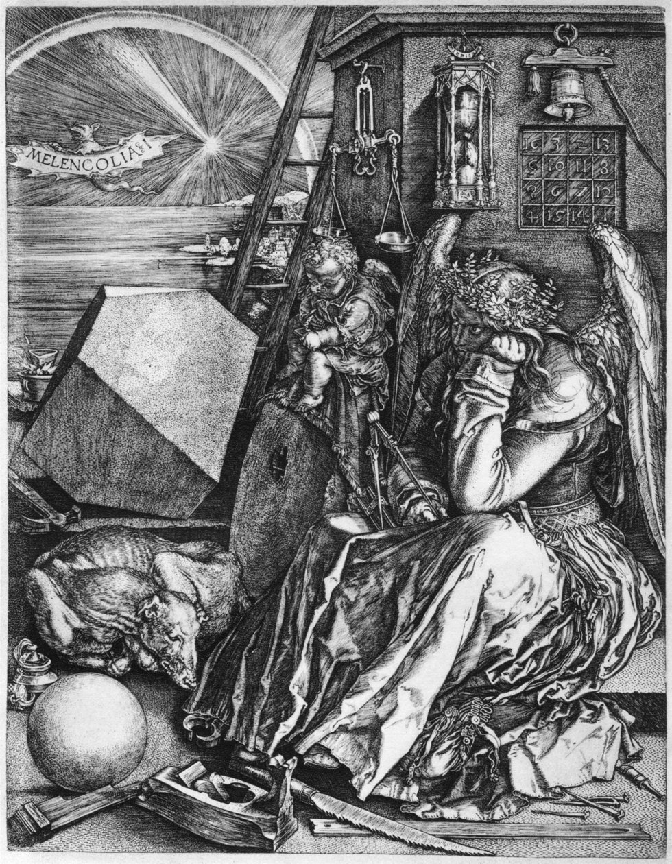 Melancolia, 1514, 1936 da Albrecht Dürer