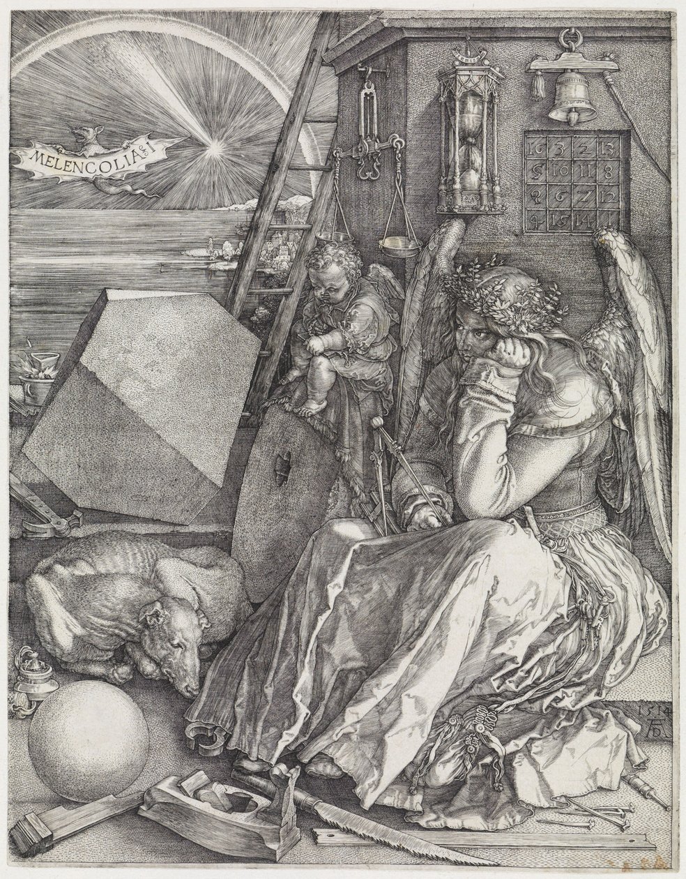 Melencolia I (La malinconia) da Albrecht Dürer