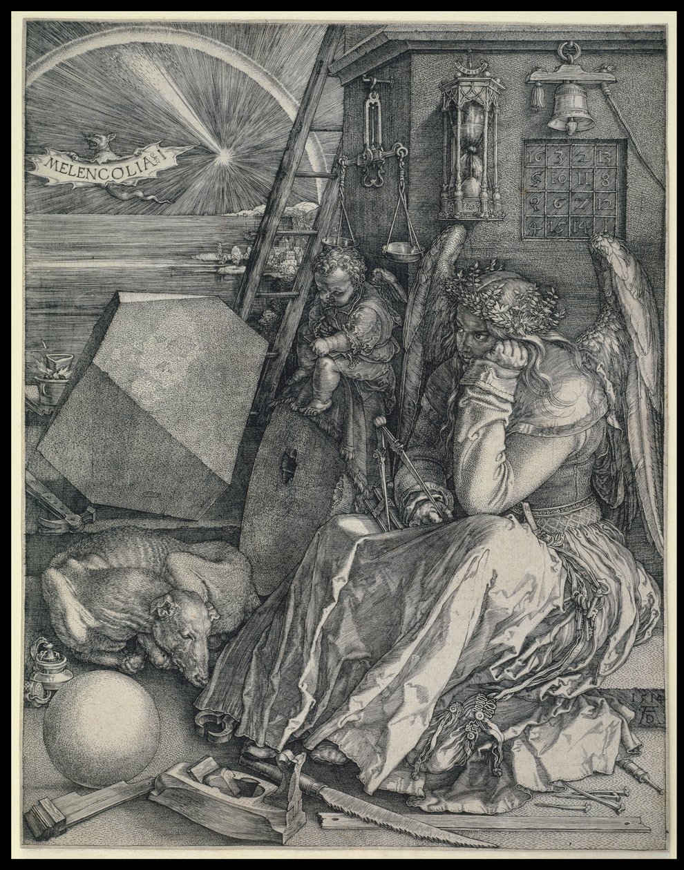 Melencolia I (La malinconia) da Albrecht Dürer
