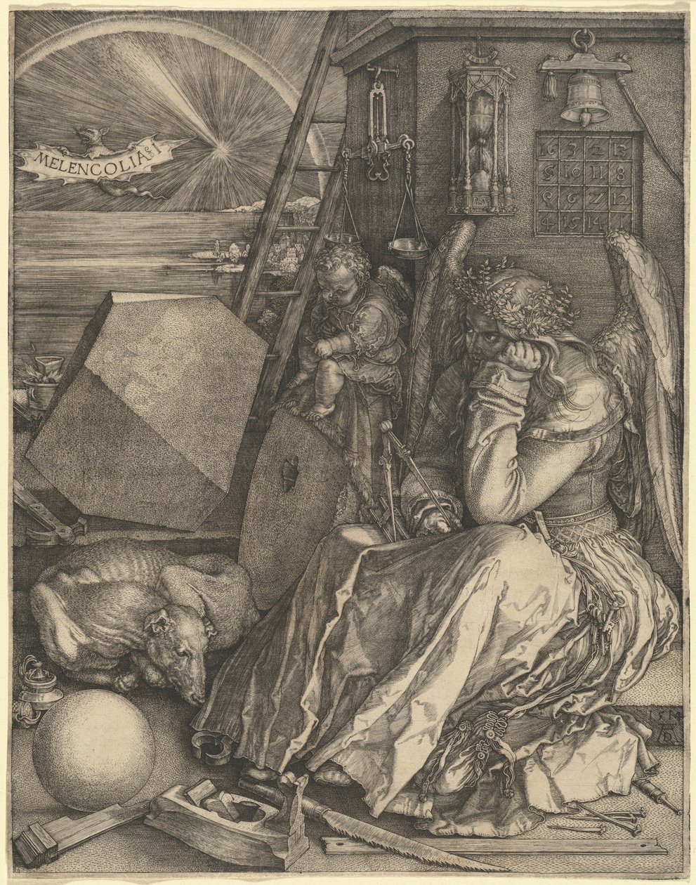 Melencolia I da Albrecht Dürer