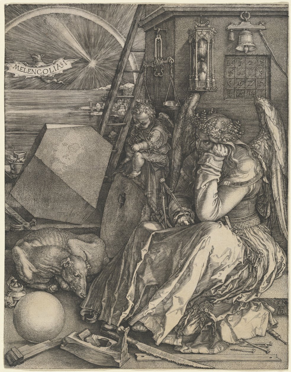 Melencolia I da Albrecht Dürer
