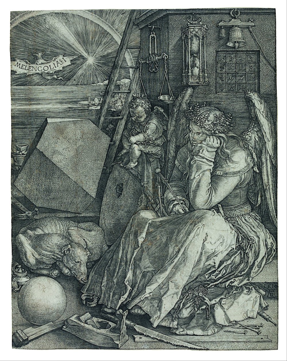Melencolia I da Albrecht Dürer